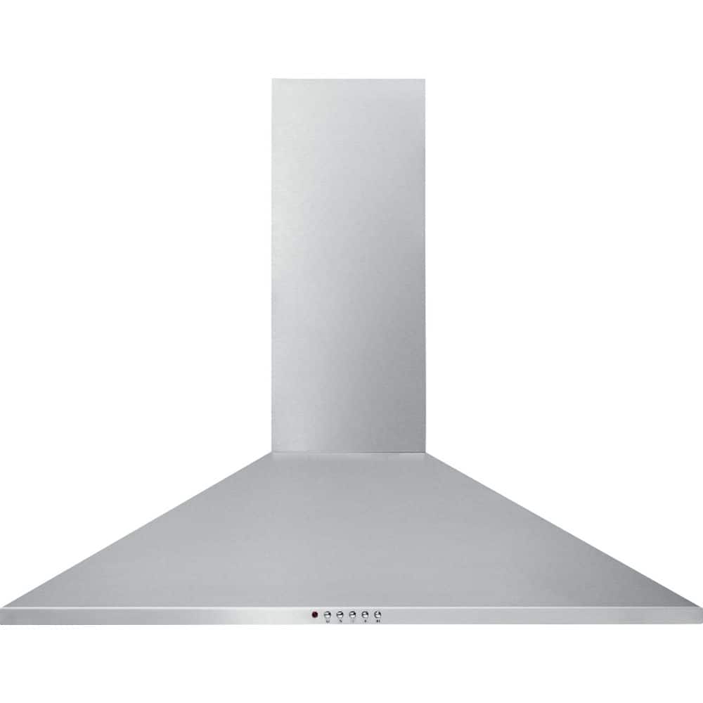 30 in. Convertible Wall Mount Chimney Range Hood in Stainless Steel