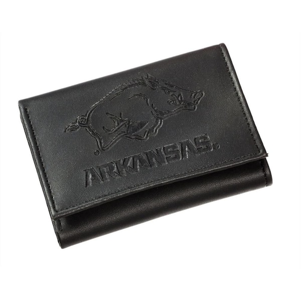 Detroit Lions Embossed Leather Trifold Wallet