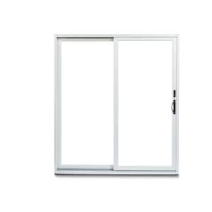 70-1/2 in. x 79-1/2 in. 200 Series White Left-Hand Perma-Shield Gliding Patio Door with White Interior and ORB Hardware