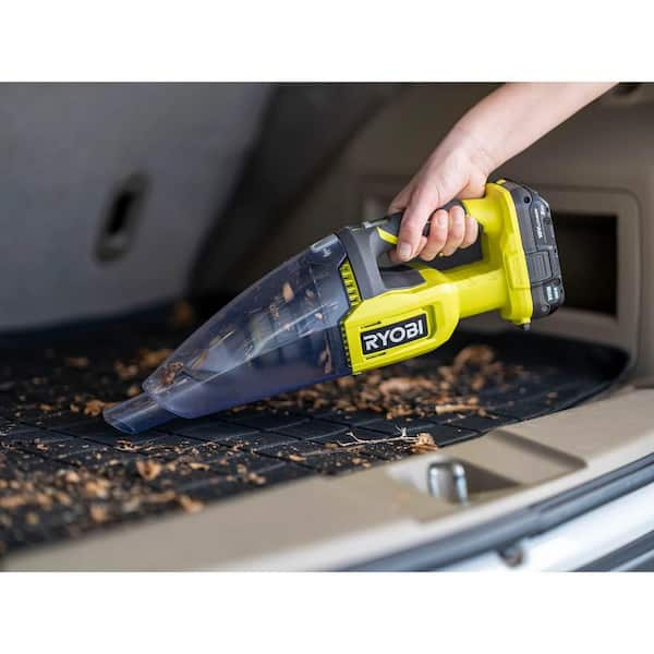 RYOBI ONE 18V Lithium Ion Kit with 2.0 Ah and 4.0 Ah Batteries Charger and Free ONE 18V Cordless Multi Surface Hand Vacuum PSK106SB PCL705B The Home Depot