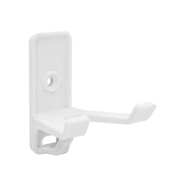M-D Building Products (2-Pack) Superhooks 1.81  in. White 22 lb. Load Capacity Utility Hook with Multiple Fasteners
