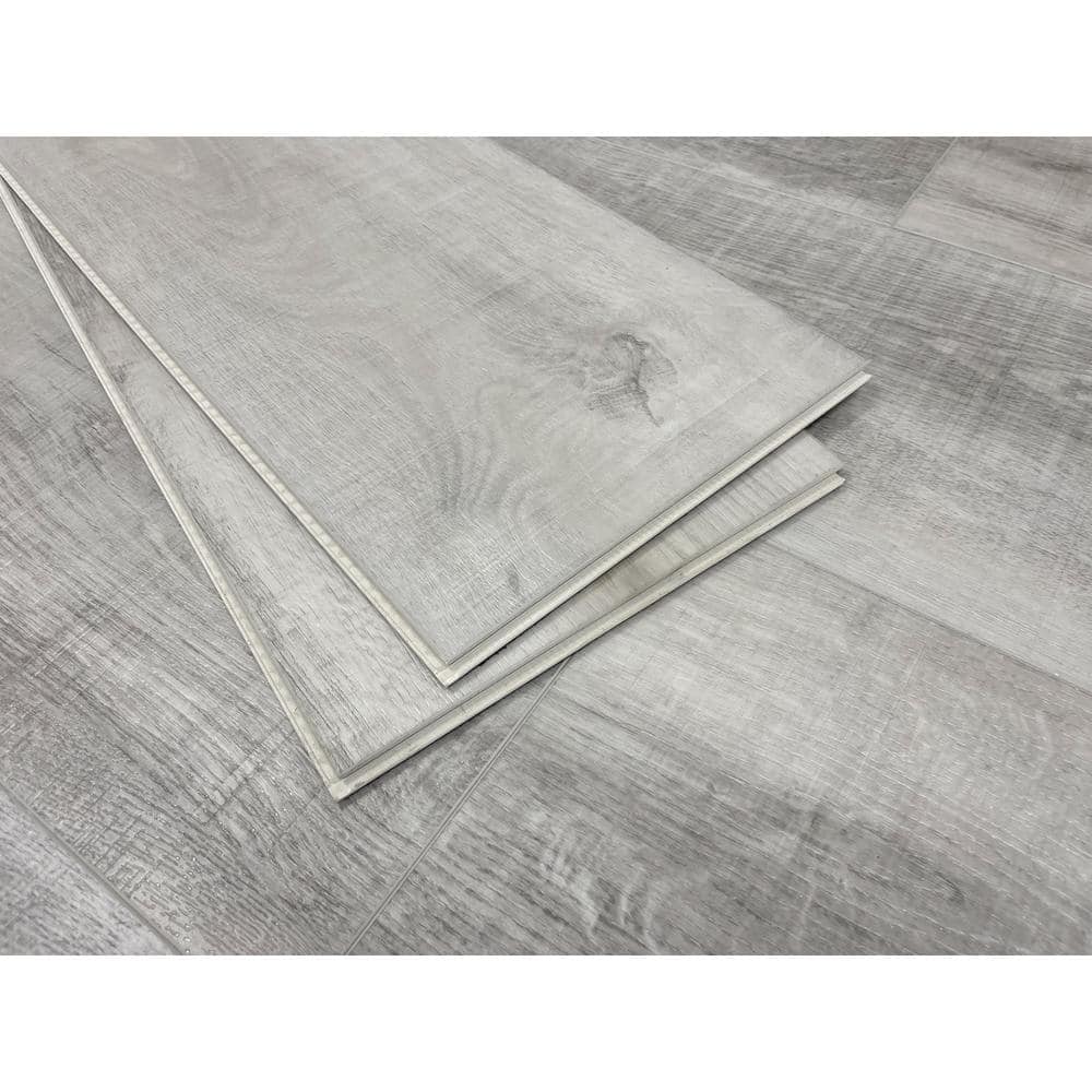 Take Home Sample - Bellator Arctic Fog 20 MIL x 9 in. W x 60 in. L Click Lock Waterproof Vinyl Plank Flooring price history on PriceWatchPro