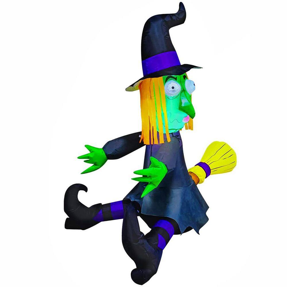 4 Ft. LED Halloween Witch Inflatable price history on PriceWatchPro