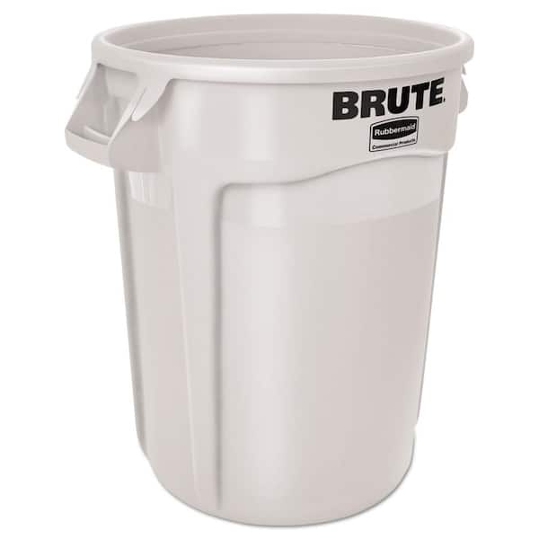 Rubbermaid Vented BRUTE 32 Gallon Yellow Container 2632-YLW