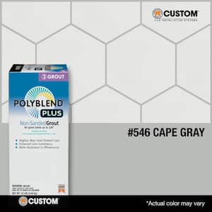 Polyblend Plus #546 Cape Gray 10 lb. Unsanded Grout