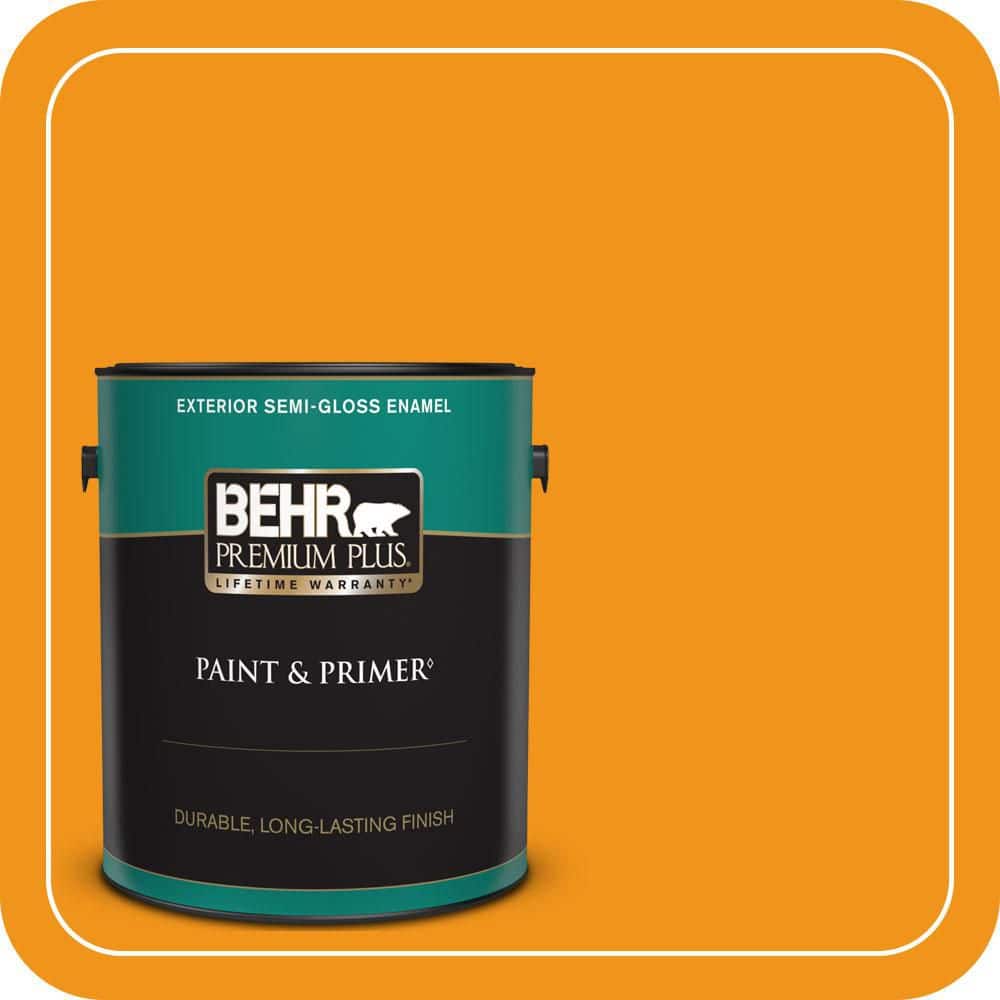 1 gal. #290B-7 Yam Semi-Gloss Enamel Exterior Paint & Primer price history on PriceWatchPro