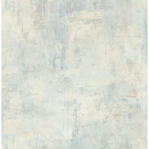 Seabrook Designs Cyprus Ivory, Blue Mist, and Mauve Faux Paper Strippable Roll (Covers 56.05 sq. ft.)