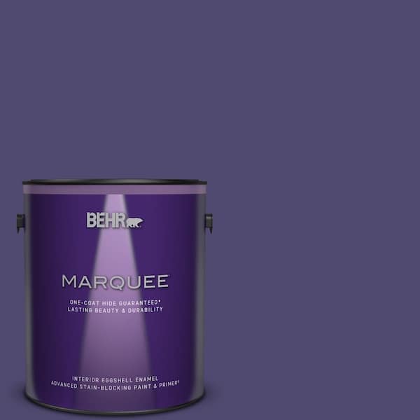 BEHR MARQUEE 1 gal. #T11-12 Harajuku Girl Eggshell Enamel Interior Paint & Primer