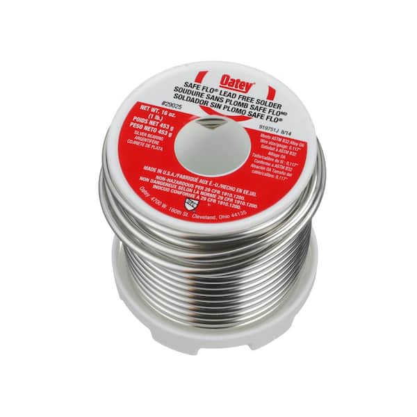 Safe Flo 1 lb. Lead-Free Silver Solder Wire