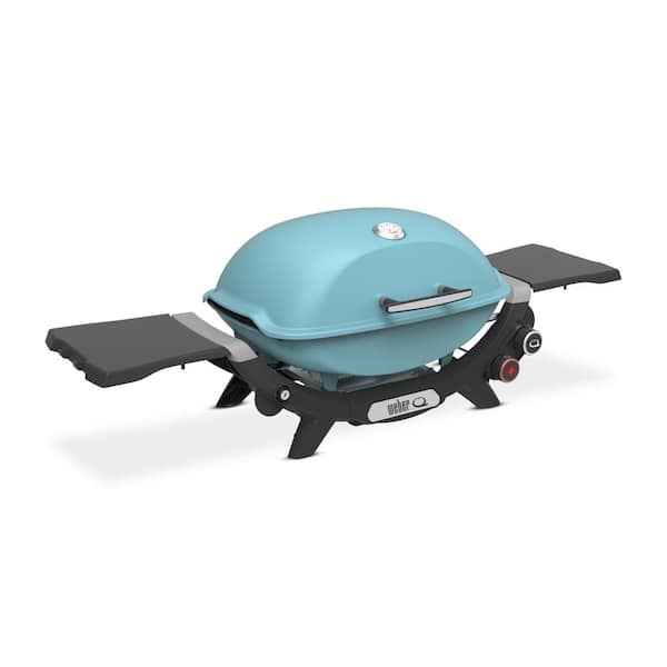 Q 2800N+ Portable Liquid Propane Gas Grill in Sky Blue
