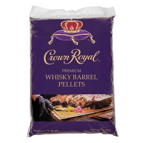 Unbranded 20 lbs. Crown Royal Whiskey barrel pellets- 1 Pack