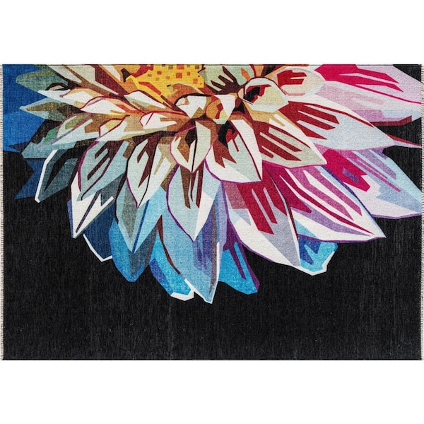 Maisie Eternal Dahlia Area Rug - 2 X 8 RA32498 - The Home Depot