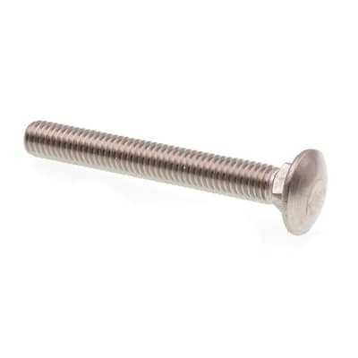 Carriage Bolts 3/8-16 x 8- Carriage Bolt Zinc Plated A307 6 of Thread 10 Pcs Quality Metal Fast 