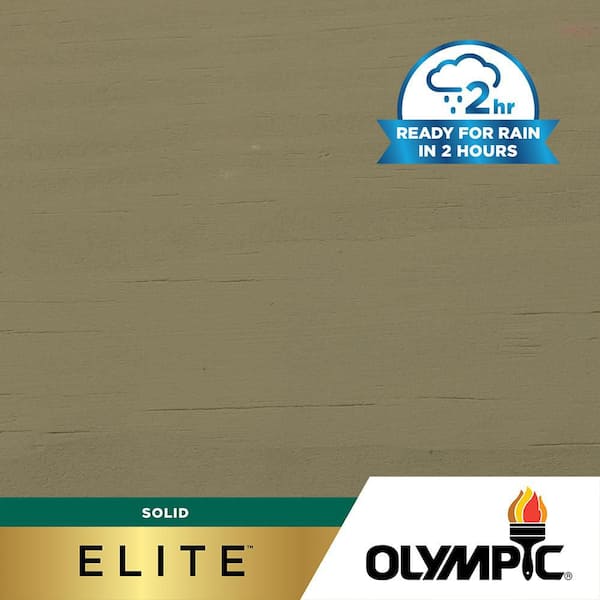Elite 1 gal. SC-1024 Dark Ash Solid Advanced Exterior Stain and Sealer in One