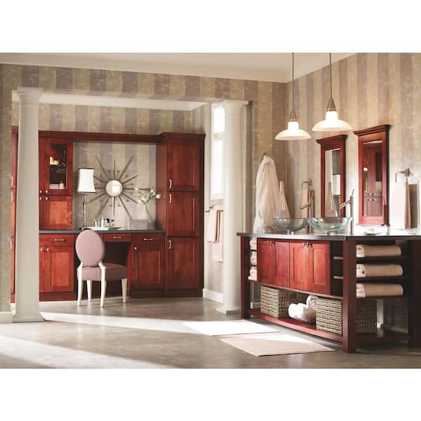 Mulholland 1-1/4 in. (32mm) Traditional Satin Nickel Bar Cabinet Knob