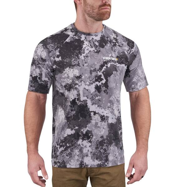 FIRM GRIP Men's Medium Gray Performance Long Sleeved Shirt 63621-012 - The  Home Depot