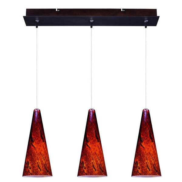 ET2 Lava 3-Light RapidJack Pendant and Canopy