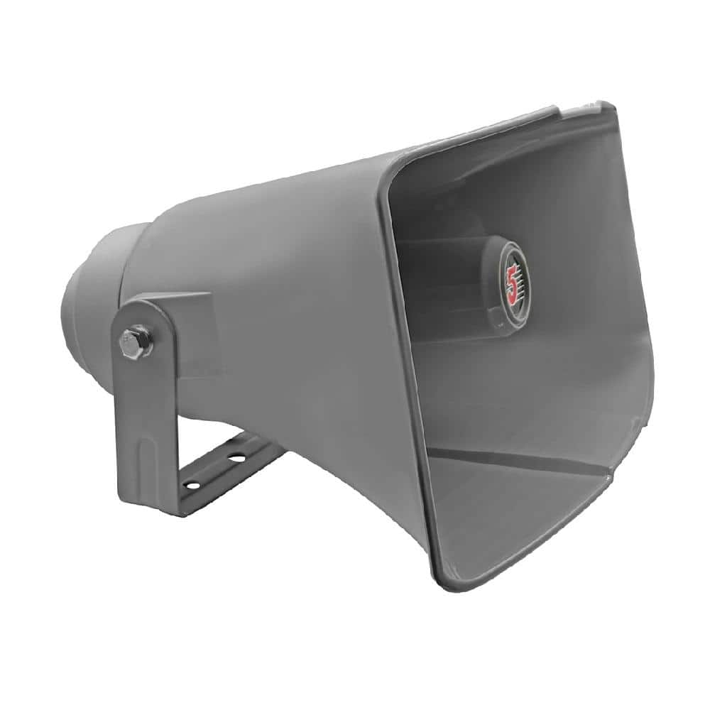 1-Piece Outdoor PA Horn Speaker with 40-Watt RMS, 400-Watt Peak Power, Wate