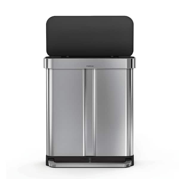HUMAN MADE STEEL TRASH CAN 2個セット Amazon.com: simplehuman 58 Liter / 15.3 Gallon Rectangular