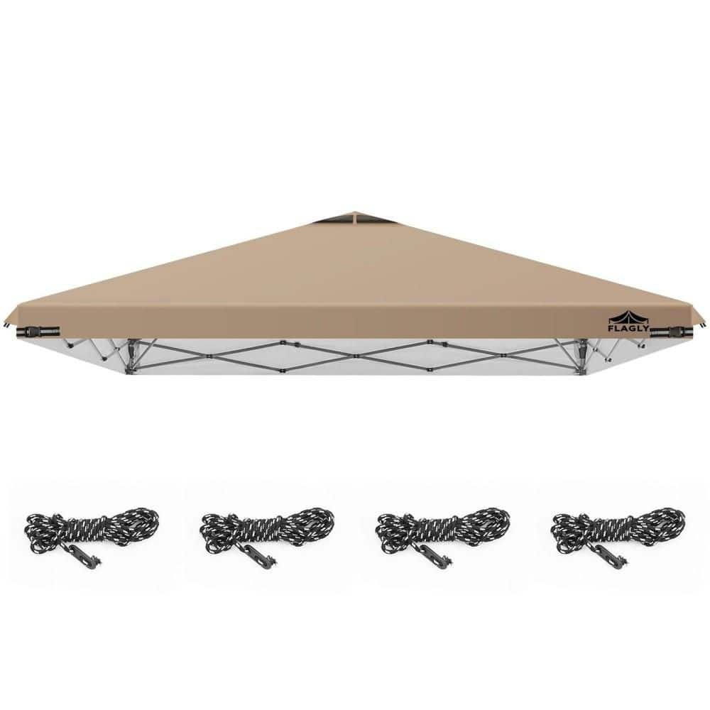 Waterproof UV Resistant, 10x10 ft. Size, Silver Coated Polyester, Frame Replacement Accessory, Canopy Tent Top Cover price history on PriceWatchPro