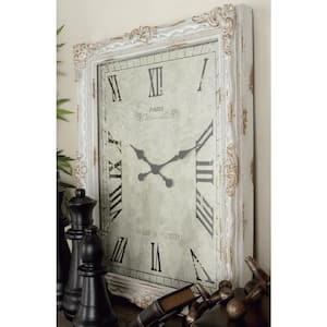 art for the home 24 in. x 24 in. Timepiece Tree Clock Wooden Wall Art  113211 - The Home Depot