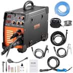 3 In 1 MIG MMA TIG Welder 270 Ampmp 110/220-Volt Welding Machine Combo 110V/220V with LCD Digital Display IGBT Inverter