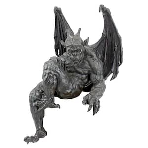 Design Toscano 13.5 in. x 7 in. Horned Dragon of Devonshire Wall