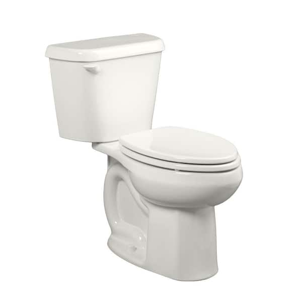 American Standard Colony 2 Piece 1 6 Gpf Tall Height Elongated Toilet In White Seat Not Included 221aa004 020 The Home Depot