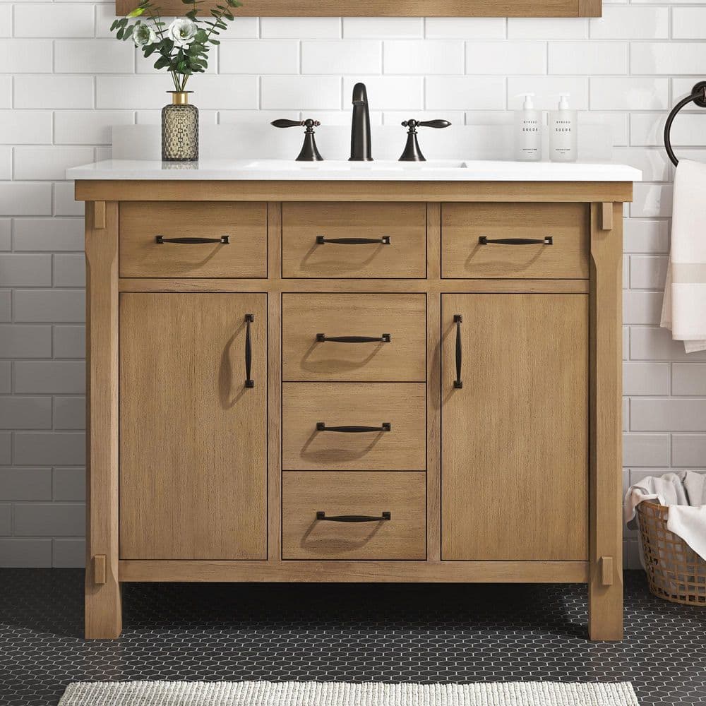 DETOBODY 　デトボディ DETOBODY HARMONITY Home Decorators Collection Bellington 42 in. Single Sink Almond