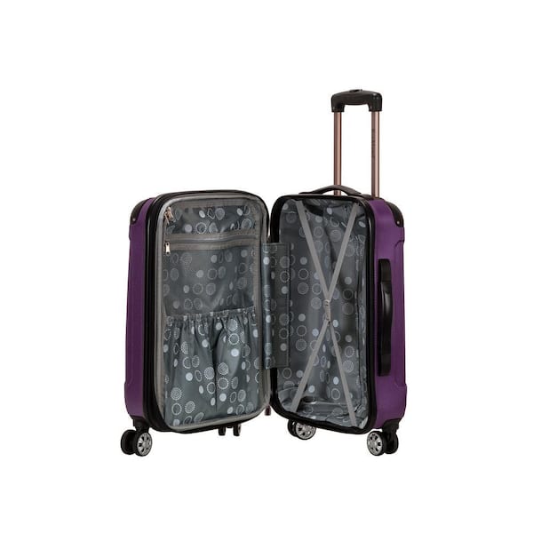 Rockland London Expandable 20 in. Hardside Spinner Carry On