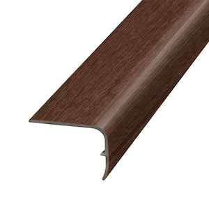 Tapestry 1.32 in. T x 1.88 in. W x 78.7 in. L Vinyl Stair Nose Molding