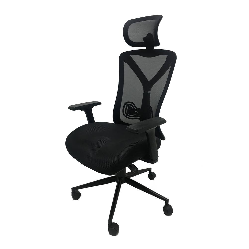 X Rocker Black Mesh Oscar HighBack Ergonomic Office Chair 0780801