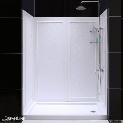 60 X 30 Shower Stalls Kits Showers The Home Depot