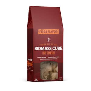 Biomass Fire Starter Cubes for Grilling