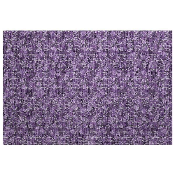 Dream Shag Premium Machine Washable Abstract ADS692 Merlot 2 ft. x 3 ft. Accent Rug
