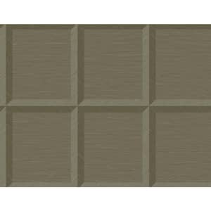 60.75 sq. ft. Tan Oulu Embossed Vinyl Unpasted Wallpaper Roll