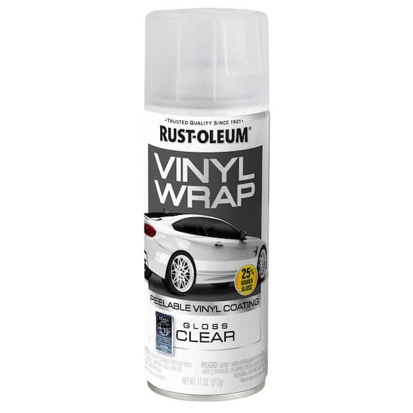 Rust-Oleum Automotive 11 oz. Vinyl Wrap Gloss Clear Peelable
