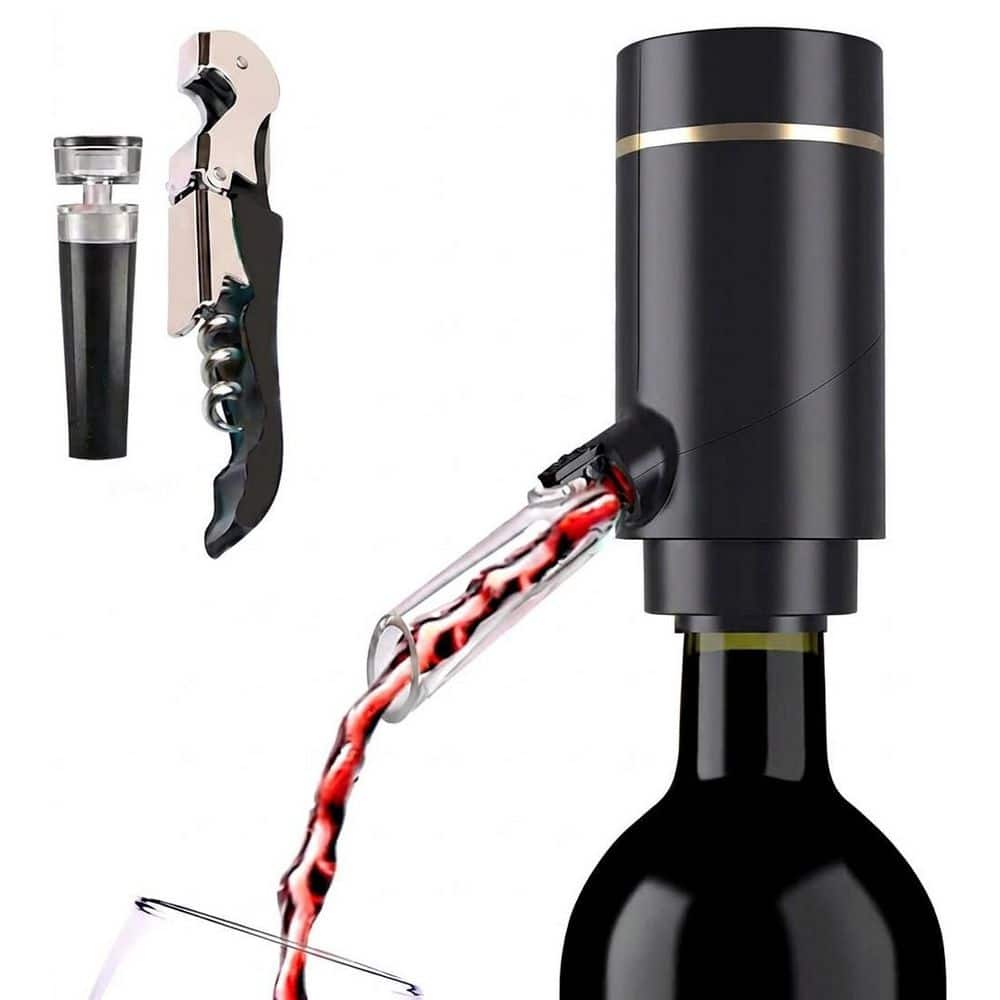 Electric Wine Aerator Kitchen Appliance One-Touch Automatic Pourer with Decanter Function, Portable USB Rechargeable price history on PriceWatchPro