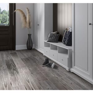 Harlan 7.9 in. x 47.2 in. Gray Porcelain Matte Wall and Floor Tile (20 Cases/207.2 sq. ft./Pallet)