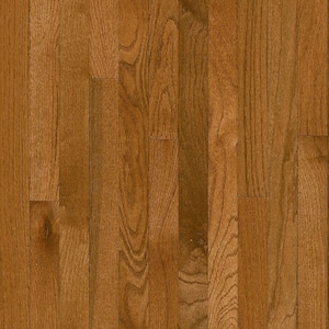 Plano Oak Gunstock .75 in. Thick x 2.25 in. Width x Varying Length Solid Hardwood Flooring (20 sqft per case)