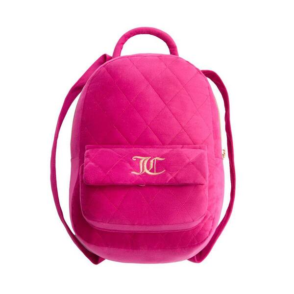 Juicy Couture charmed  Backpack in vibrant hot pink JUICY COUTURE Free Love Hot Pink Semi Charmed Backpack NEW w  main image 3