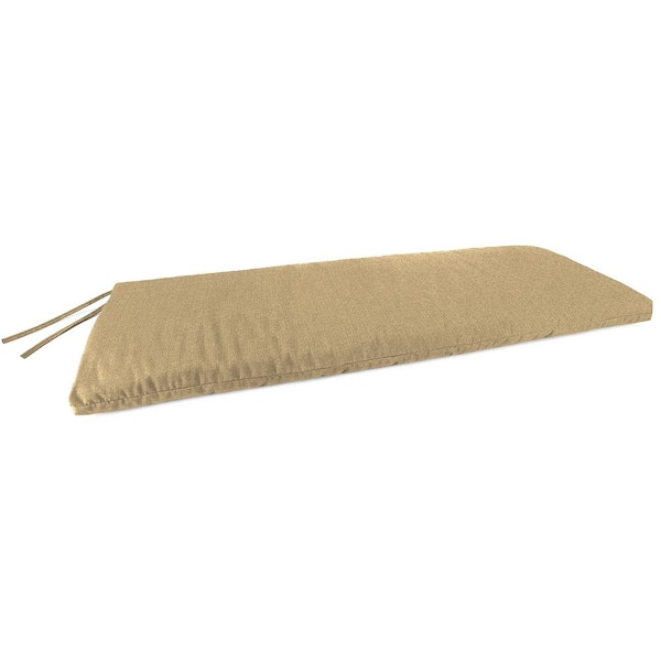 Jordan Manufacturing 48 in. L x 18 in. W x 3.5 in. T Outdoor Rectangular Settee Swing Bench Cushion in McHusk Birch