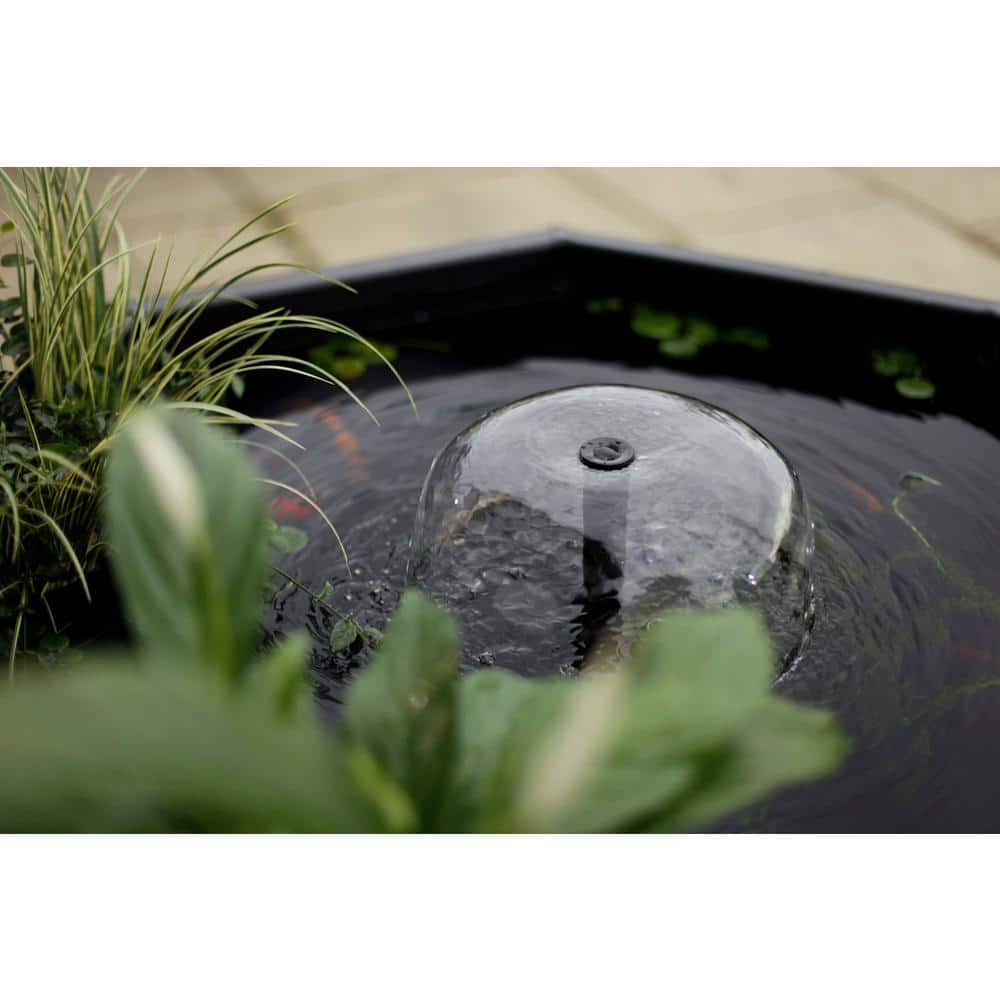 Pennington Aqua Garden 192-GPH Black Electric Submersible Pond Pump Kit