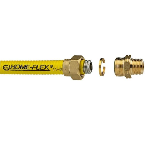 1 in. CSST x 1 in. MIPT Brass Male Adapter