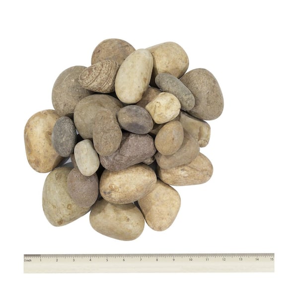 Dorado Beach 0.5 cu. Ft. 1 to 2 in. Pebbles 40 lb. Bag Dorado Beach 0.5 cu. Ft. 1 to 2 in. Pebbles 40 lb. Bag