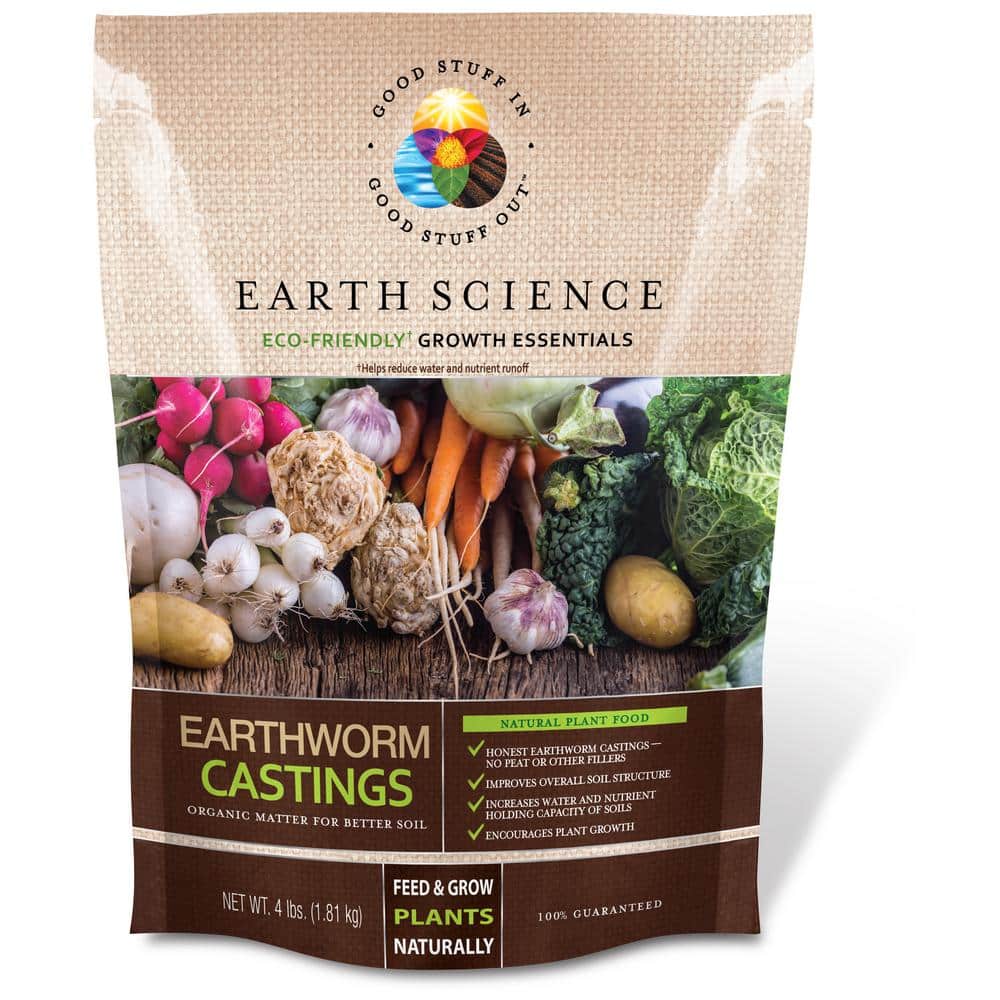 Natural Fertilizer Worm Poop Earthworm Castings Pure Organic 20 Lbs