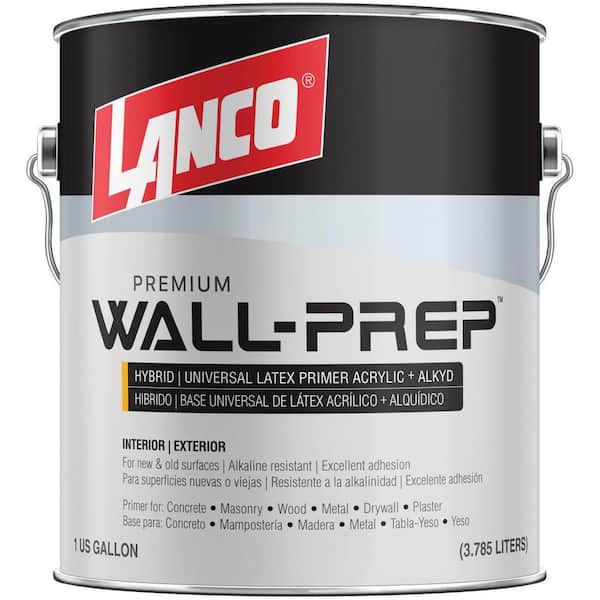 Lanco Wall-Prep 1 gal. Acrylic Latex Ultra White Interior/Exterior Primer