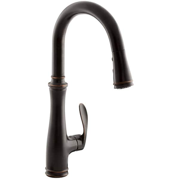 KOHLER Bellera Single-Handle Pull-Down Sprayer Kitchen Faucet with  display picture 1