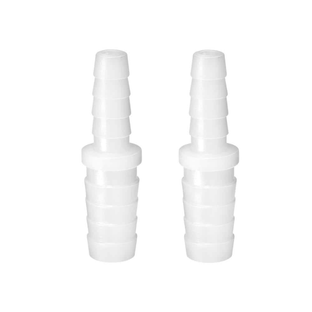 Plastic Hose Barb Reducer Fitting 3/8 in to 1/4 in Barbed Reducing Union Adapter Splicer Mender Pack price history on PriceWatchPro