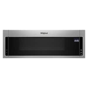 1.1 cu. ft. Over the Range Low Profile Microwave Hood Combination in Fingerprint Resistant Stainless Steel
